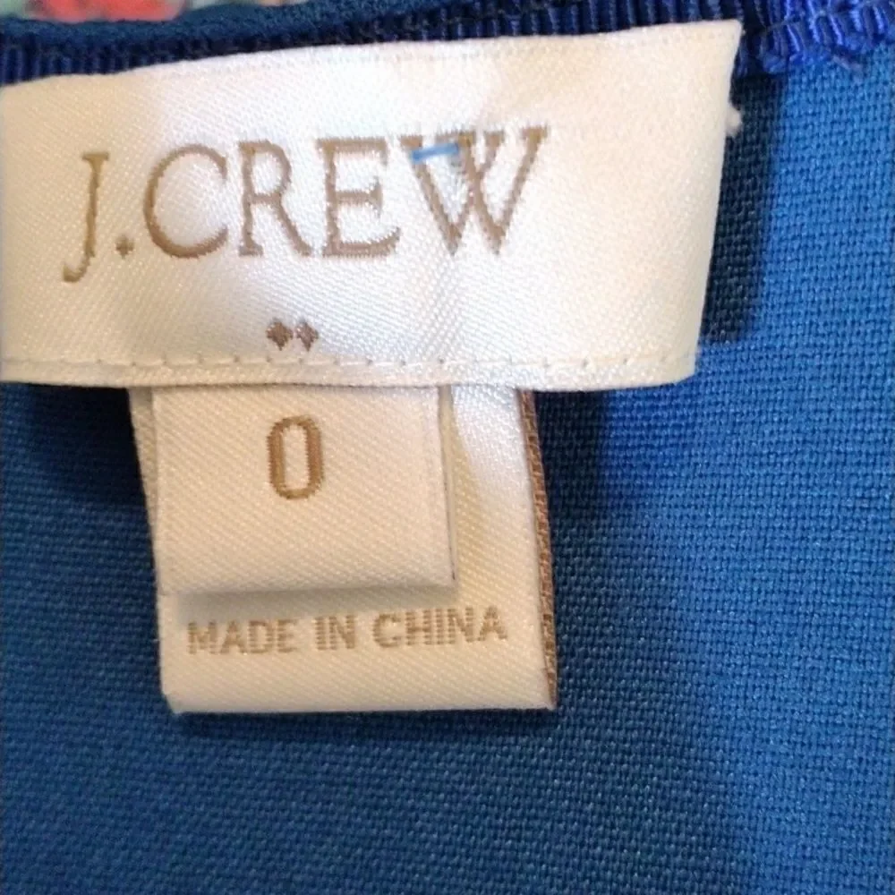 J. Crew Blue Dress